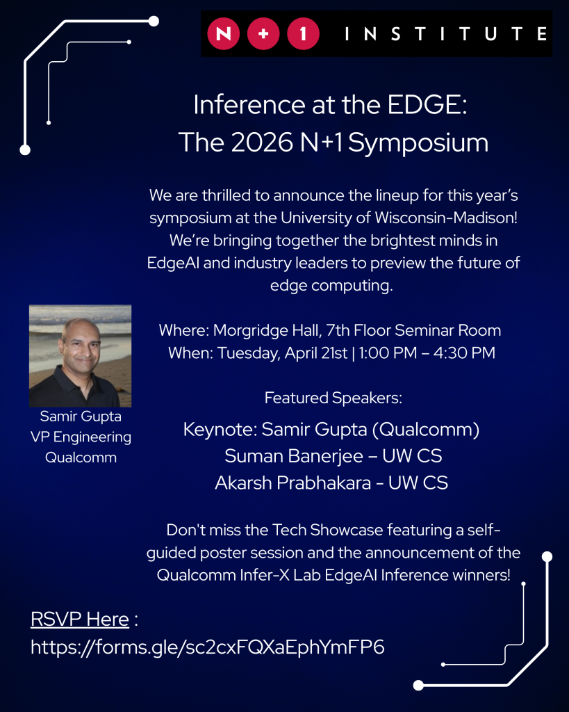 Poster for Inference at the EDGE: 2026 N+1 symposium