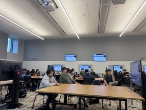 Students participating in an N+1 Institute event